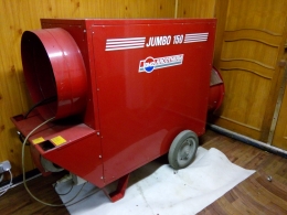 Теплогенератор (Мобильный обогреватель)  JUMBO 150 Т