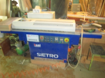 Кромкооблицовочный станок автомат Sietro 3.2 проходного типа для прямолинейных деталей