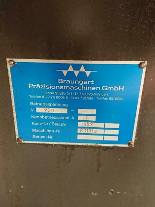 Токарный станок Braungart LDA 1 / Linomat