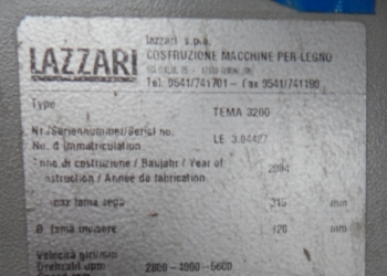 Форматно-раскроечный станок Lazzari Tema 3200