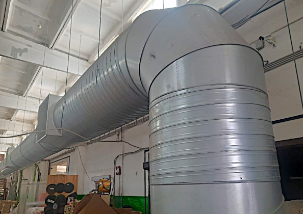 Приточная установка общеобменной вентиляции AIRNED-M20 L/K1/P1/N2.2/V1.0.P63.R-11x15/H1/B1 (напольная) с воздуховодами