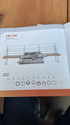 Станок для обработки кромки стекла ENKONG 10W