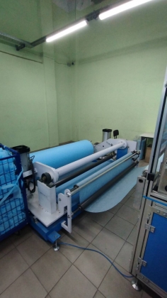 Оборудование для производства халатов из нетканых материалов