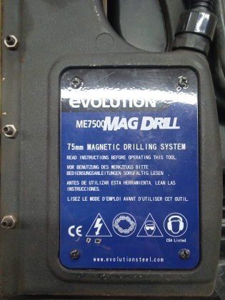 Магнитный сверлильный станок Evolution ME 7500