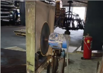 Углообрезной станок для поддонов