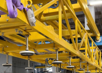 Линия по производству сэндвич-панелей ЛП 12М