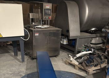 HL-1650Е NEW паллетоупаковщик с механическим натяжением