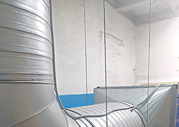 Приточная установка общеобменной вентиляции AIRNED-M20 L/K1/P1/N2.2/V1.0.P63.R-11x15/H1/B1 (напольная) с воздуховодами