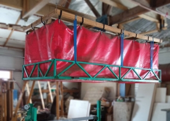 Оборудование для изготовления СИП панелей  *автомат. клеенамазка, вакуумный пресс, сборочный стол, вакуумный насос, лебёдка, мембранный насос