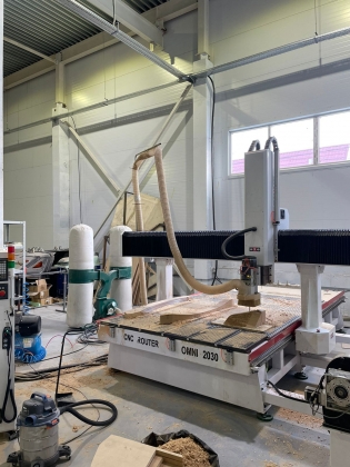Фрезерный станок с чпу OMNI CNC 2030, 4-х осевой