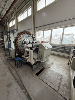 Линия по производству армированного полиэтилена